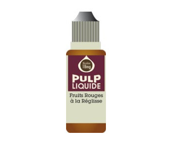 E liquide fruits rouges réglisse 10ml - Pulp