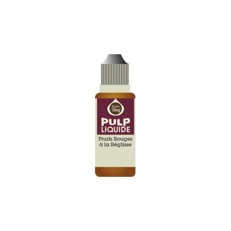 E liquide fruits rouges réglisse 10ml - Pulp