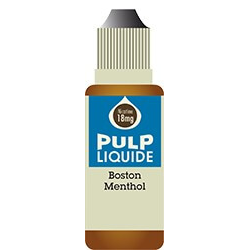 E liquide Boston Menthol 10ml - Pulp