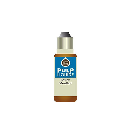 E liquide Boston Menthol 10ml - Pulp