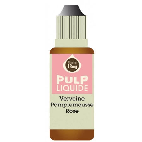 E liquide verveine Pamplemousse rose 10ml - Pulp