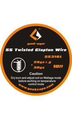 SS316L Clapton 3 m GeekVape