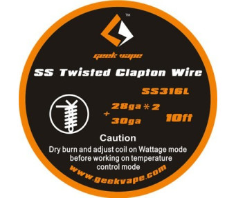 SS316L Clapton 3 m GeekVape