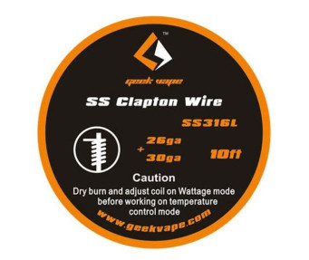 SS316L Clapton 3 m GeekVape