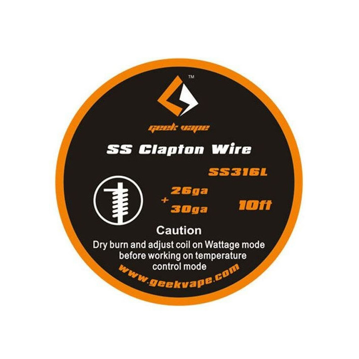 SS316L Clapton 3 m GeekVape
