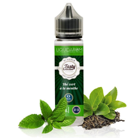 E-liquide Thé vert à la menthe 50ml - Tasty - Liquidarom