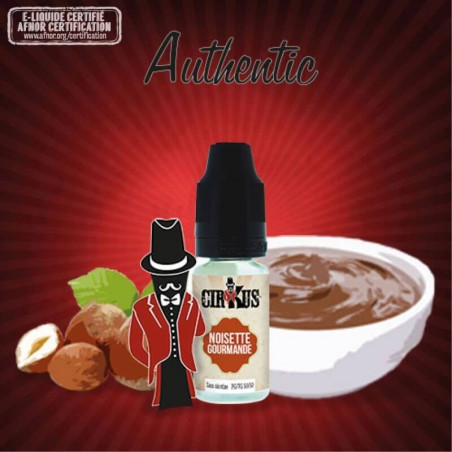 E-liquide Noisette Gourmande - Cirkus