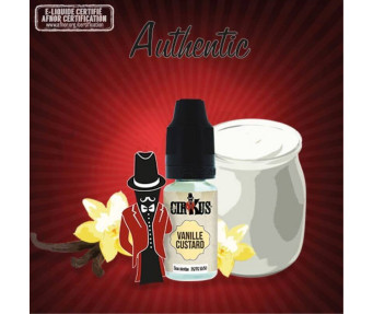 E-liquide Vanille Custard - Cirkus