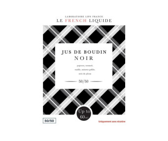 E-liquide Jus De Boudin Noir 50ml - Le French Liquide