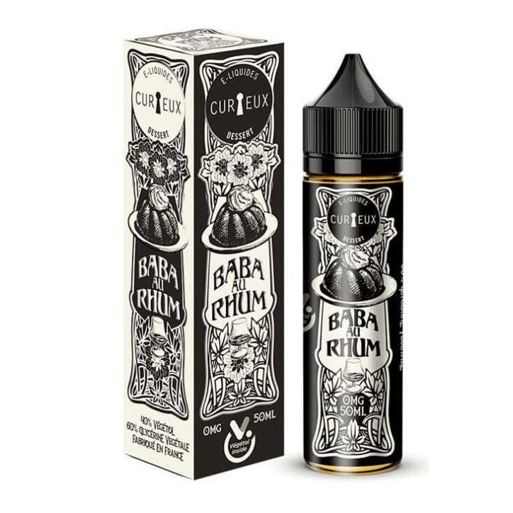 E liquide Baba au rhum 50ml gamme Dessert par Curieux