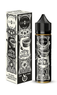 E liquide Crême Brûlée 50ml gamme Dessert par Curieux