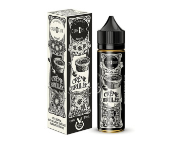 E liquide Crême Brûlée 50ml gamme Dessert par Curieux