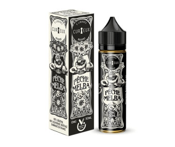 E liquide Pêche Melba 50ml gamme Dessert par Curieux