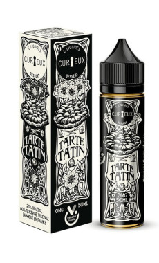 E liquide Tarte Tatin 50ml gamme Dessert par Curieux