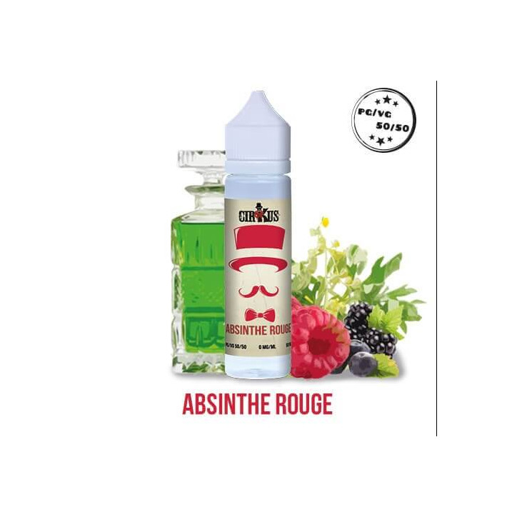E-liquide Absinthe Rouge 50ml par Cirkus