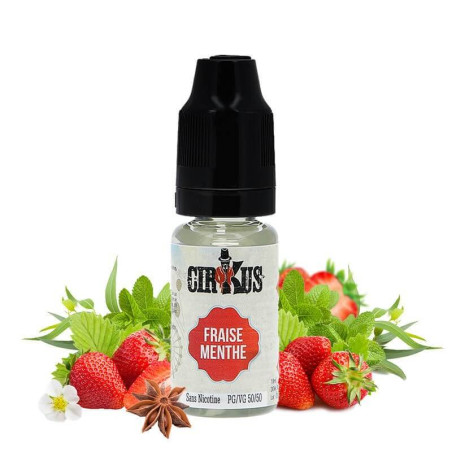 E-liquide Fraise Menthe - Cirkus