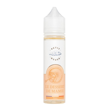 E-liquide Dessert De Mamie 60ml - Petit Nuage