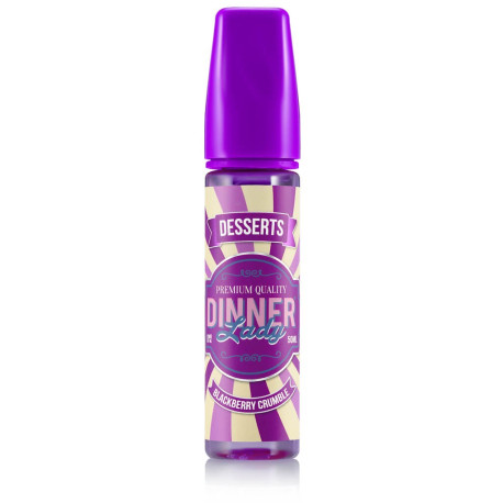 E-liquide Blackberry Crumble 50ml - Dinner Lady