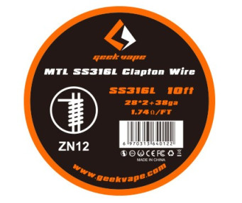 Fil MTL Clapton 3 m GeekVape
