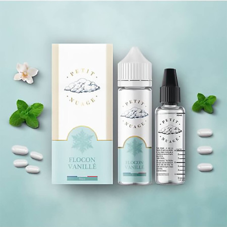 E-Liquide Flocon Vanillé 60ml - Petit Nuage