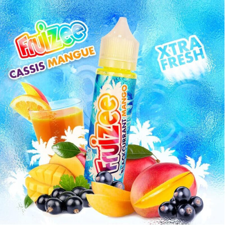 Cassis Mangue 50 ml Fruizee