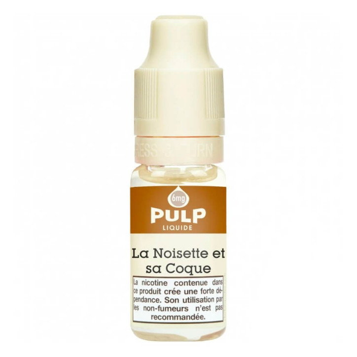 pulp noisette et sa coque