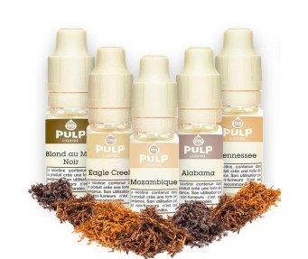 Pack liquides Pulp tabac