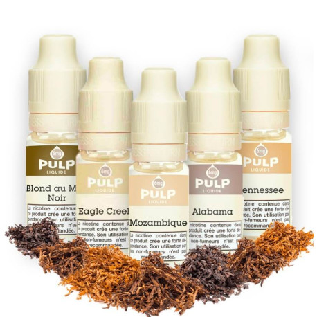 Pack e liquides tabac - Pulp