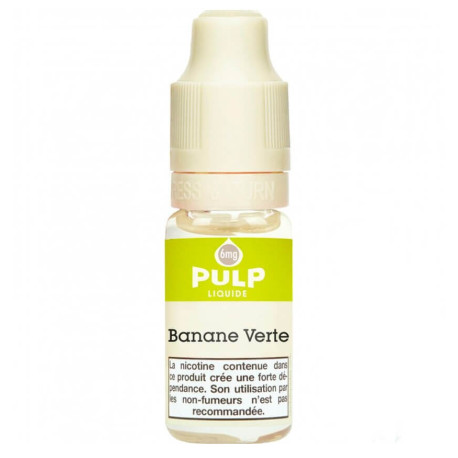E liquide La banane Verte 10ml - Pulp