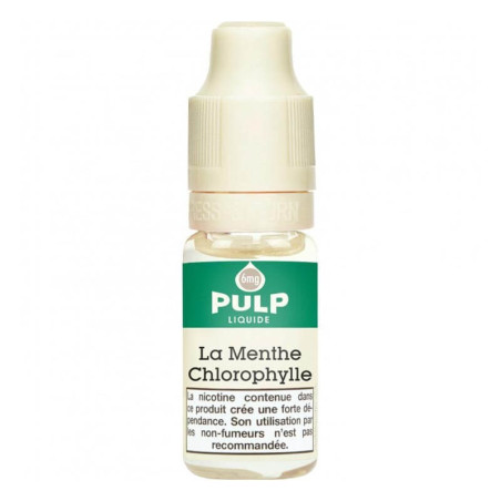 E liquide Menthe Chlorophylle 10ml - Pulp