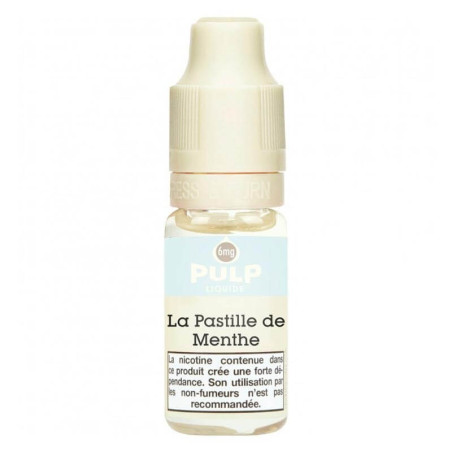 e liquide pulp pastille de menthe