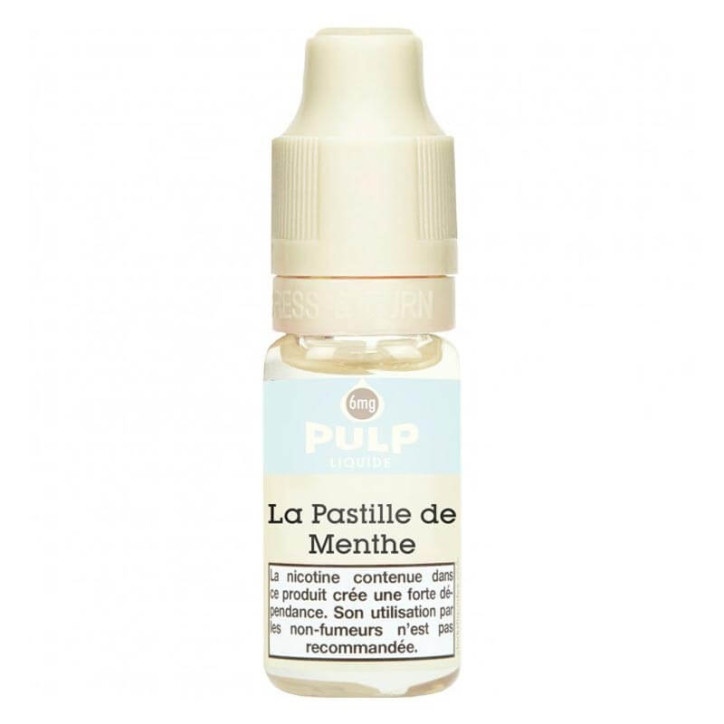 e liquide pulp pastille de menthe