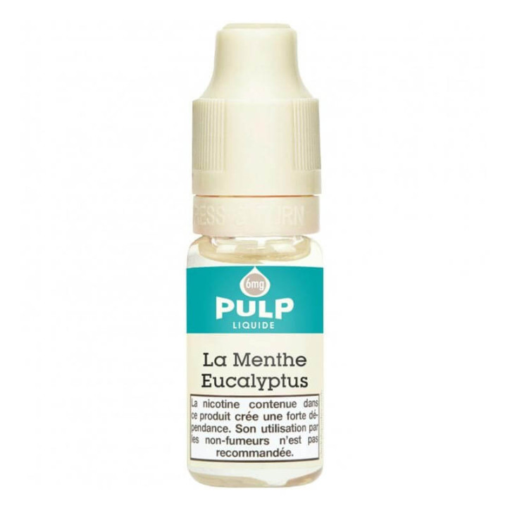 e liquide menthe eucalyptus pulp