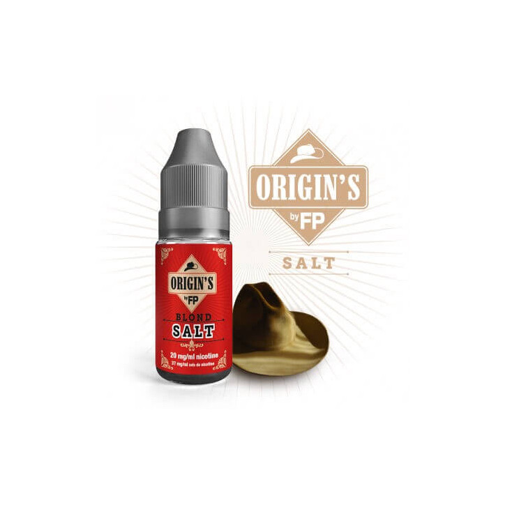 E-liquide Blond - Origin's sel de nicotine par Flavour Power