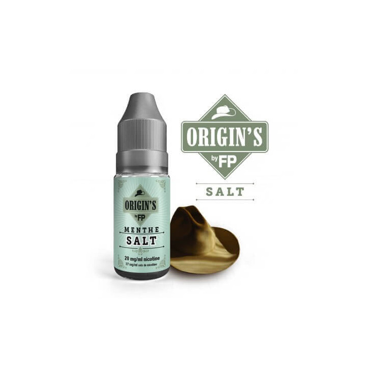 E-liquide Menthe - Origin's sel de nicotine par Flavour Power