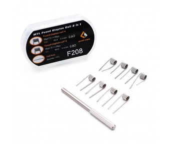 Pack de 8 résistances préconstruites Geek Vape - MTL Fused Clapton 2 in 1