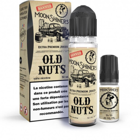 E-liquide Old Nuts MoonShiners - 60ml - Le French Liquide E-liquide Old Nuts MoonShiners - 60ml - Le French Liquide