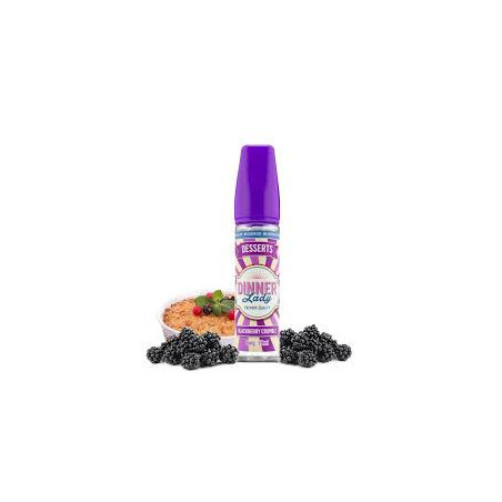 E-liquide Blackberry Crumble 50ml - Dinner Lady