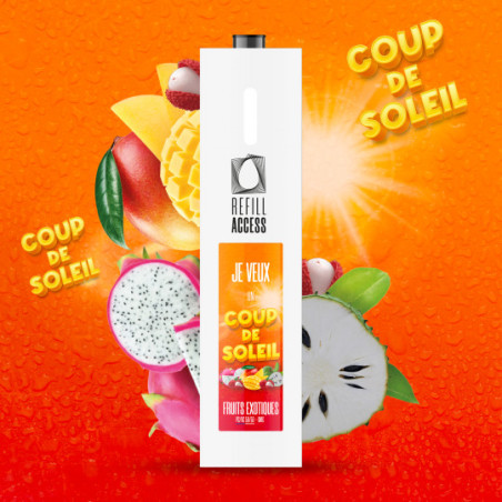 E-liquide Coup de soleil 50 ml - refill