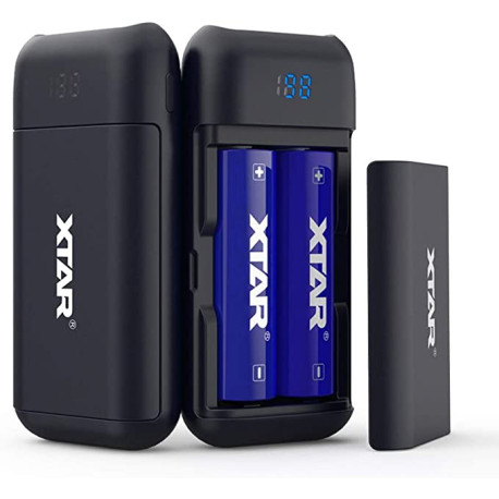 Chargeur d'accus PB2S Power Bank - XTAR