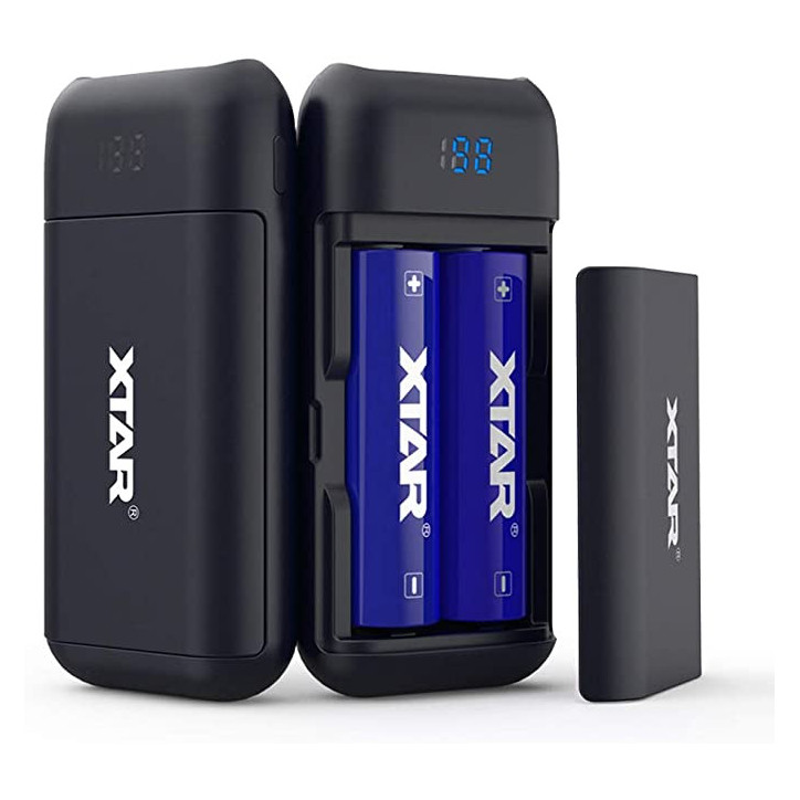 Chargeur d'accus PB2S Power Bank - XTAR