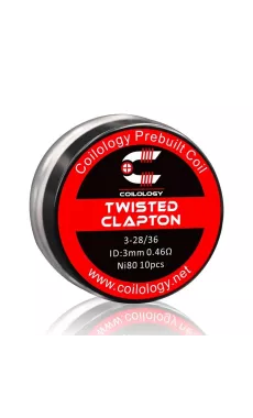 10 résistances twisted clapton ni80 - Coilology