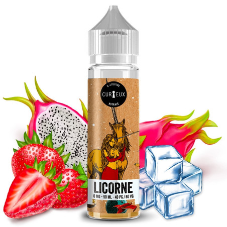 E-liquide Licorne 50ml - Astrale - Curieux