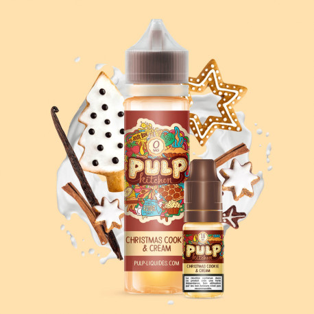 E liquide Christmas Cookie and Cream 50ml - Pulp Kitchen