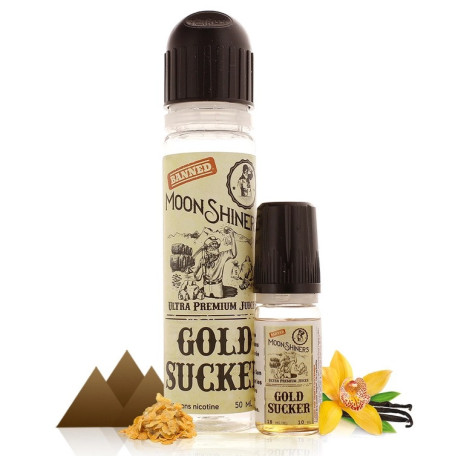 E-liquide Gold Sucker 60ml - Moonshiners - Le French Liquide