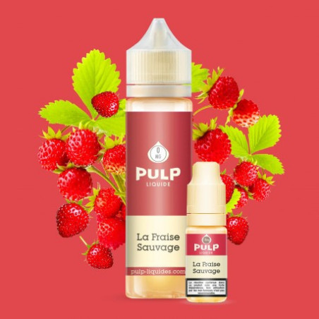 E Liquide Fraise Sauvage 60ml - Pulp