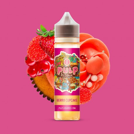 E liquide Berry Cupcake 50ml - Pulp Kitchen