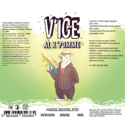 E-liquide Al K'Pomme 50ml - Cirkus