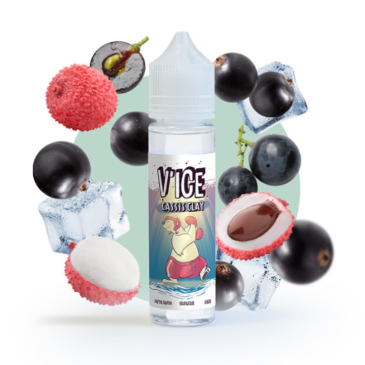 E-liquide Cassis Clay 50ml - V'ICE