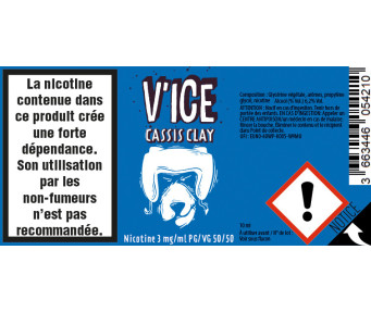 E-Liquide Cassis Clay - V'ICE
